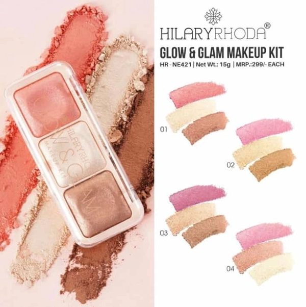 GLOW AND GLAM MAKEUP KIT - 3