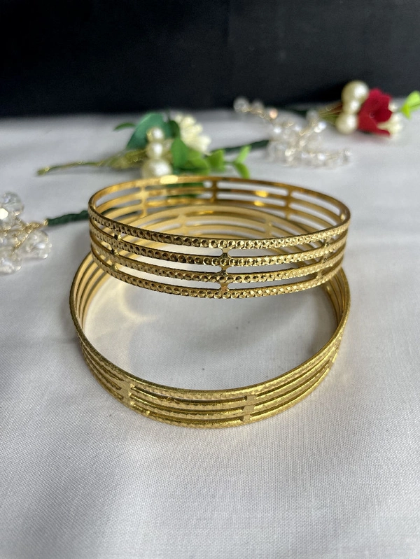 Asmi Gold Bangles - 2.4