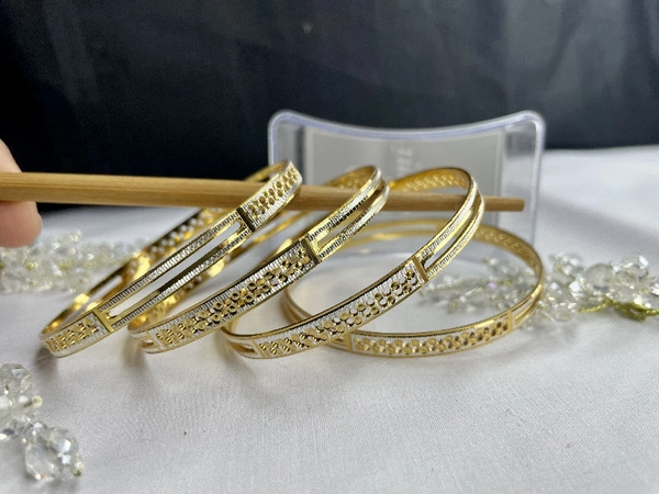 Simran Gold Bangles - 2.8