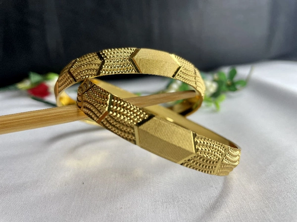 Kavya Gold Bangles - 2.6