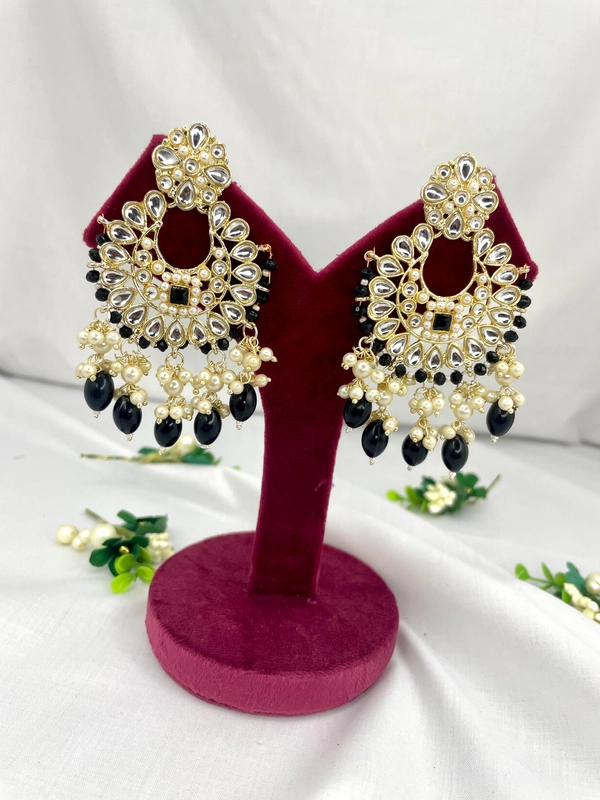 Akshita Earings - Maroon, Burnt Maroon