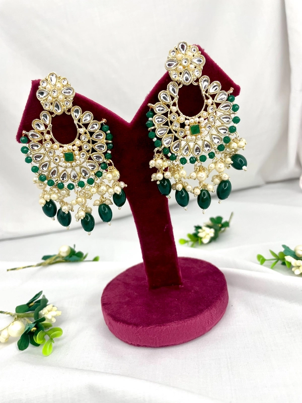 Akshita Earings - Maroon, Burnt Maroon