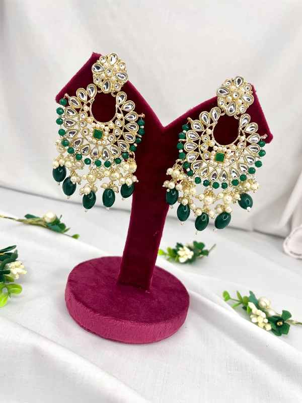 Akshita Earings - Maroon, Burnt Maroon