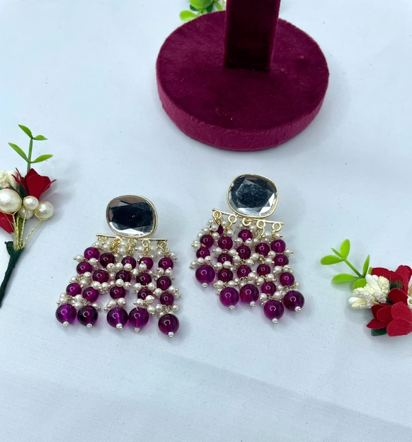 Deepika Hangings - Dark Purple, Dark Purple
