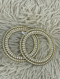 Kundan Pachelli Bangles k7 - 2.8