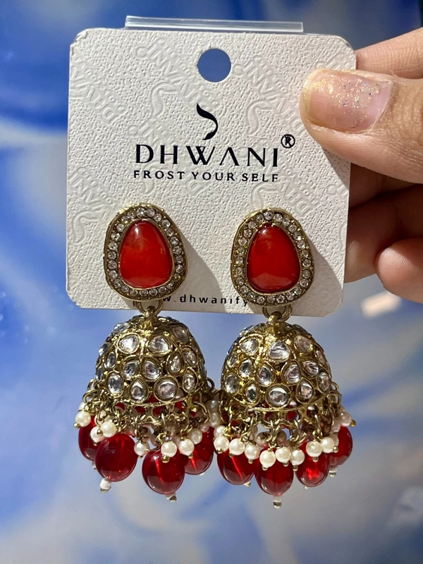 Janki jhumki  - Red