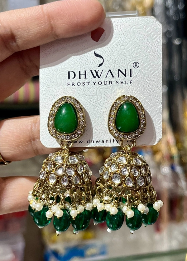 Janki jhumki  - Green