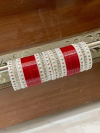 Simrat Short Red Chura - 2.8