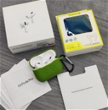 Imported Airpods Generation 2 With Premium Silicon Case - Bourbon