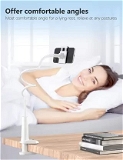 360° Rotatable Gooseneck Mobile Holder | Lazy Gooseneck Bed Phone Holder Mobile Holder