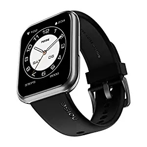 Noise ColorFit Ultra Buzz Bluetooth Calling Smart Watch with 1.75" HD Display, 320x385 px Resolution, 100 Sports Modes, Stock Market Info Smartwatch for Men & Women (Charcoal Black)