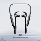 boAt Rockerz 255 Pro+ Bluetooth in Ear Earphones with Upto 40 Hours Playback, ASAP Charge, IPX7, Dual Pairing and Bluetooth v5.0(Active Black)