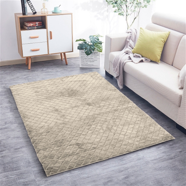 Luxe Home International Luxe Home Runner 1000 Gsm Rebbit Fur Anti Skid Slip  Water Absorbent Machine Washable And Quick Dry Auatria Rugs ( Grey , 2 Ft X  5 Ft , Pack Of 1 ) - Grey