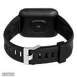 SSECC - Smart Watch for Men - ID116 Water Proof Bluetooth Smart Watch Fitness Band for Boys, Girls, Men, Women Kids | Sports Watch for All Smart Phones I Heart Rate and BP Monitor - Black - Black, Free Delivery