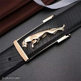 Kastner Men's Jaguar silver Brown Artificial Leather Belt.Name: Kastner Men's Jaguar silver Brown Artificial Leather Belt.Material: SyntheticPattern: Solid - Brown, 38, Free Delivery