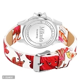 Mikado Analogue Women's Girls' Watch (Multicolored Dial Multicolored Strap) - Red, Free Size, Free Delivery