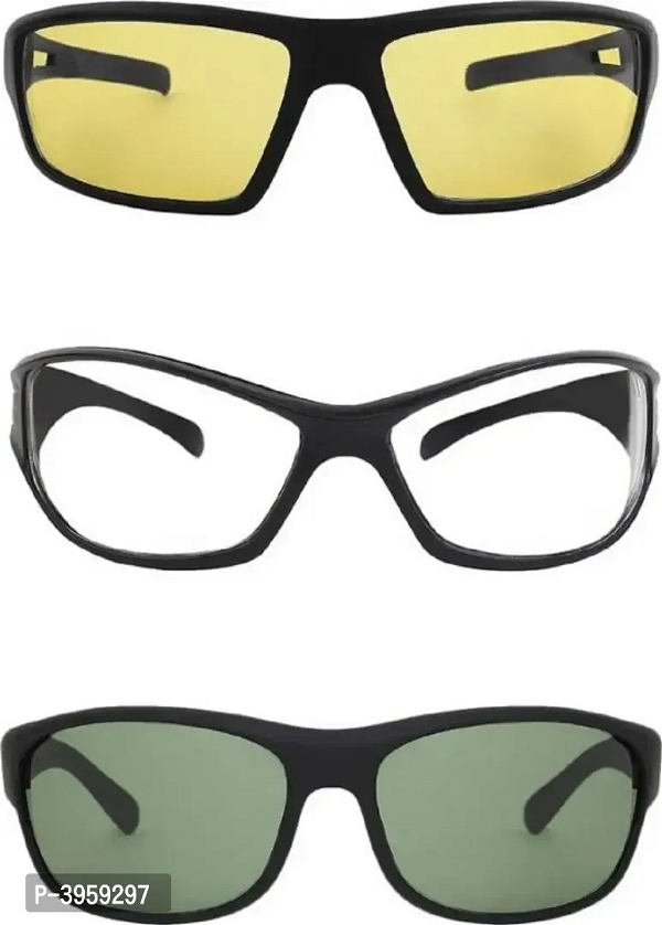 UNISEX SUNGLASSES COMBO (PACK OF 3) - Free Delivery