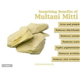 Multani Mitti Stone Form Fullers Earth/Calcium Bentonite Clay - Corn, 950gm, Free Delivery