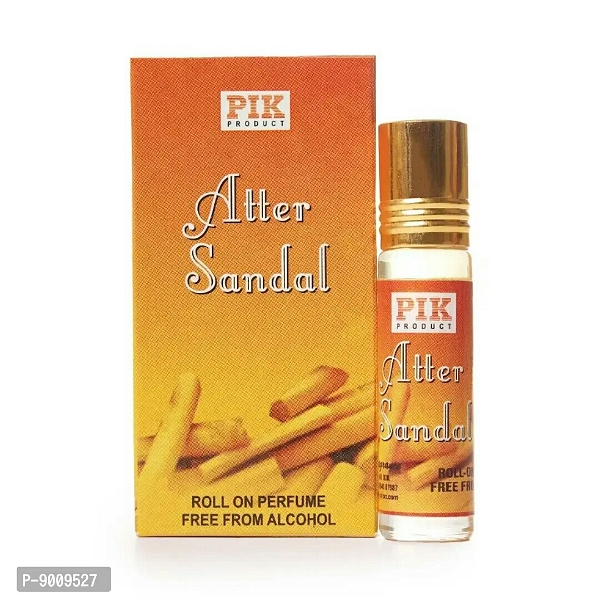PIK Product Attar Sandal Roll-on Perfume free from alcohol long lasting perfume - Free Delivery