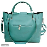 Women  Messenger Bag  (Pack of: 3) - Green, Free Delivery, Regular Size