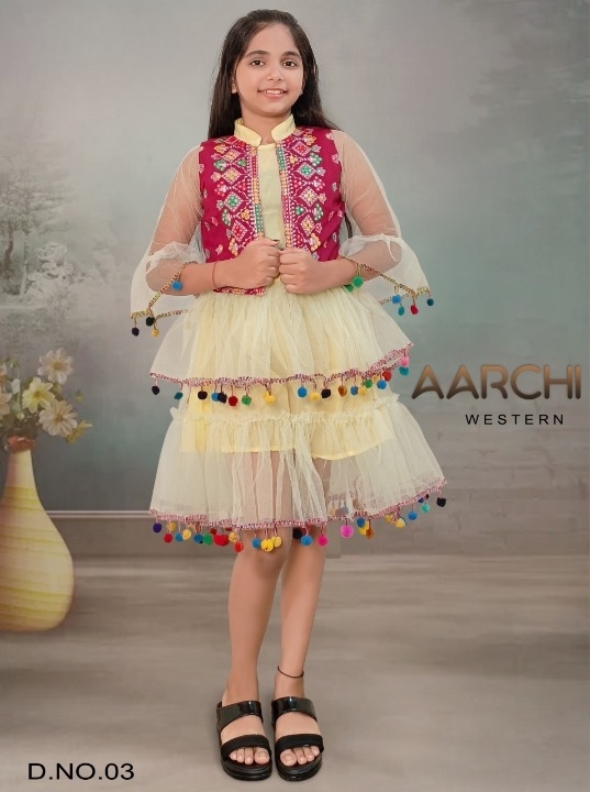 AARCHI WESTERN COLLECTION FOR CHILDRENS - 10 To 11 = 32