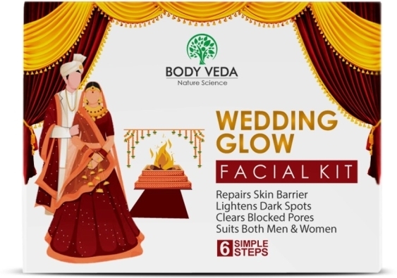 BODY VEDA Wedding Glow 6 Steps Facial Kit 
