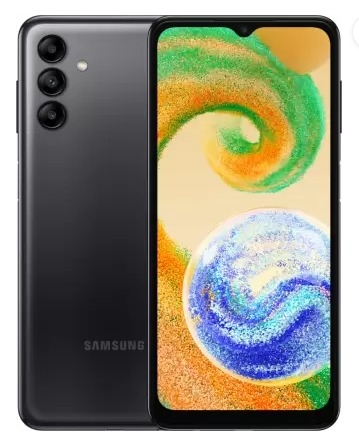 SAMSUNG Galaxy A04s (Black, 128 GB)  (4 GB RAM) - Black, 4GB-128GB
