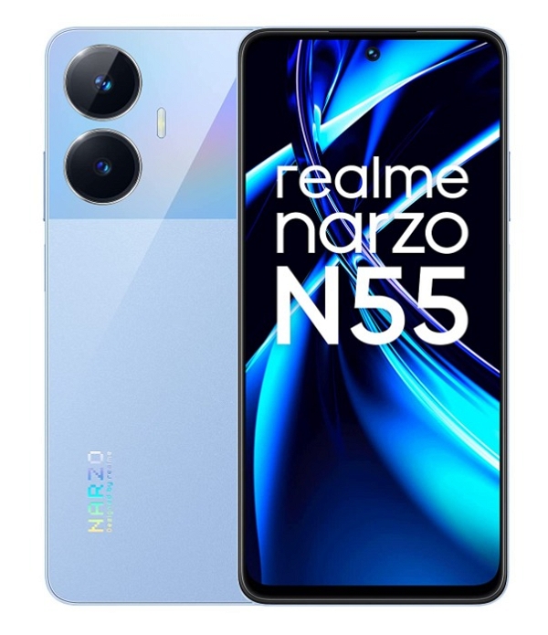 realme Narzo N55 (Prime Blue, 128 GB)  (6 GB RAM) - prime blue, 6GB-128GB