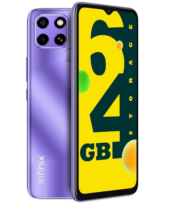Infinix Smart 6 (Starry Purple, 64 GB)  (2 GB RAM) - starry purple, 2GB-64GB