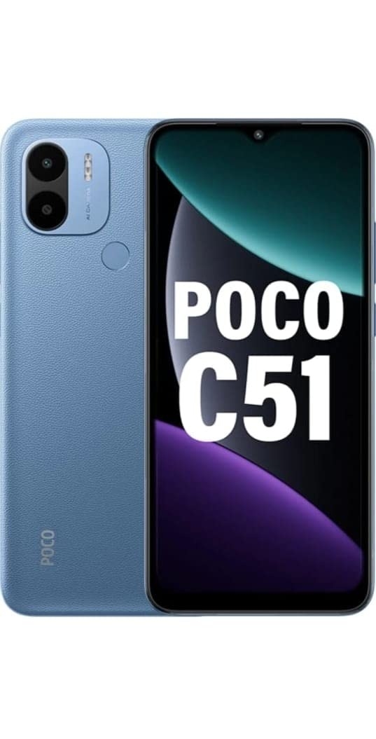 Poco C51 (Royal Blue, 64 GB) (4 GB RAM) - royal blue, 4GB-64GB
