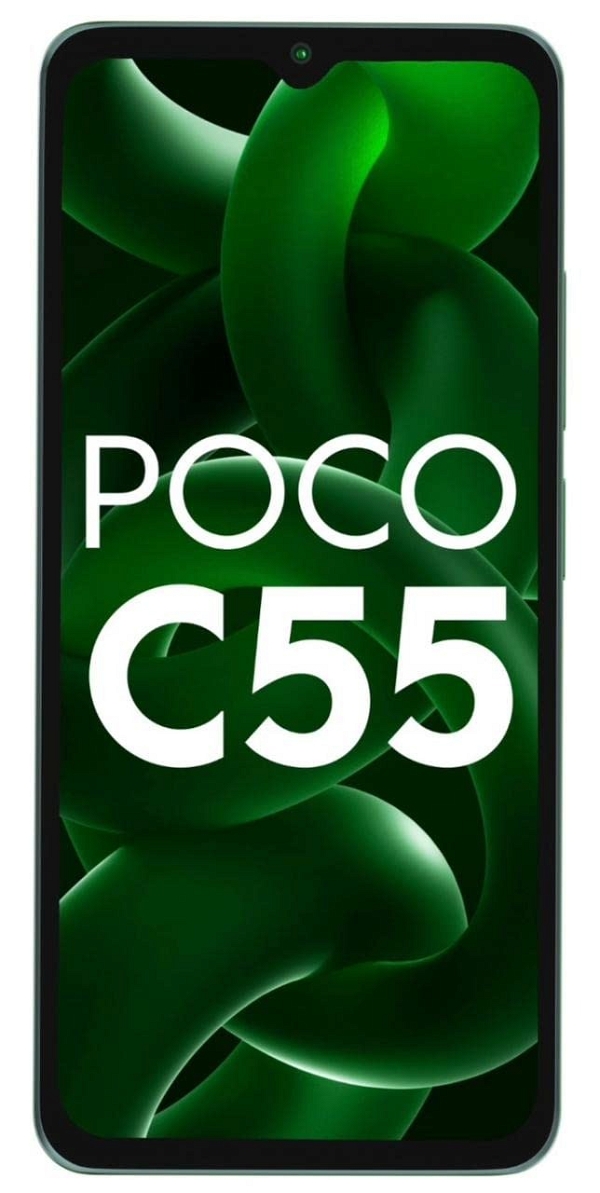 POCO C55 (Cool Blue, 64 GB)  (4 GB RAM) - forest green, 4GB-64GB