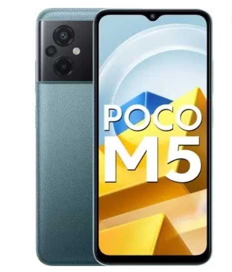 POCO M5 (Icy Blue, 64 GB)  (4 GB RAM) - icy blue, 4GB-64GB