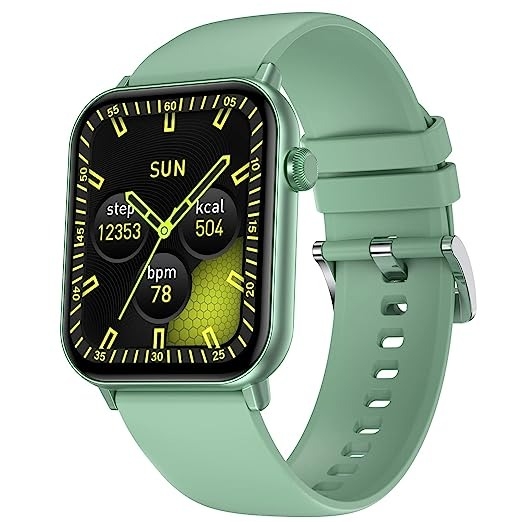 Fire-Boltt Ninja Fit Smartwatch Full Touch 1.69 & 120+ Sport - GREEN, 1.68