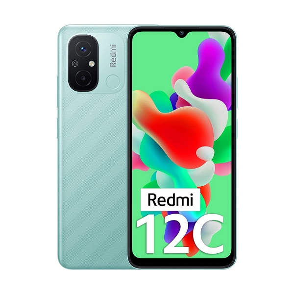 REDMI 12C (Mint Green, 128 GB)  (6 GB RAM) - mint green, 6GB-128GB