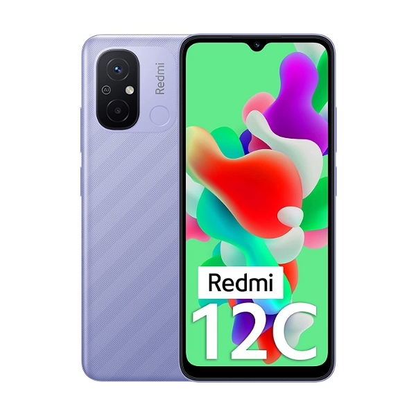 Redmi 12C (light purple,128 GB) (4 GB ram) - lavender purple, 4GB-128GB