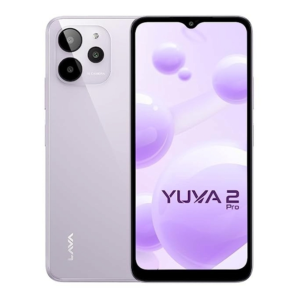 LAVA YUVA 2 PRO (GLASS LAVENDER, 64 GB)  (4 GB RAM) - Lavender Purple, 4GB-64GB