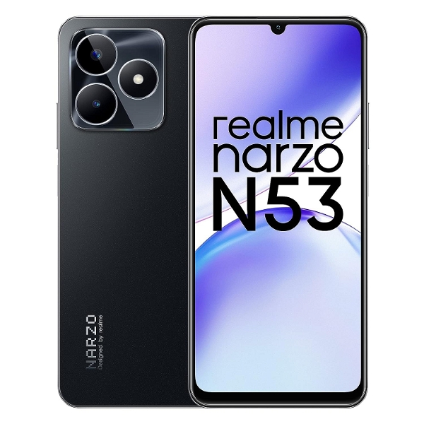 realme Narzo N53 (Black, 128 GB)  (6 GB RAM) - Black, 6GB-128GB