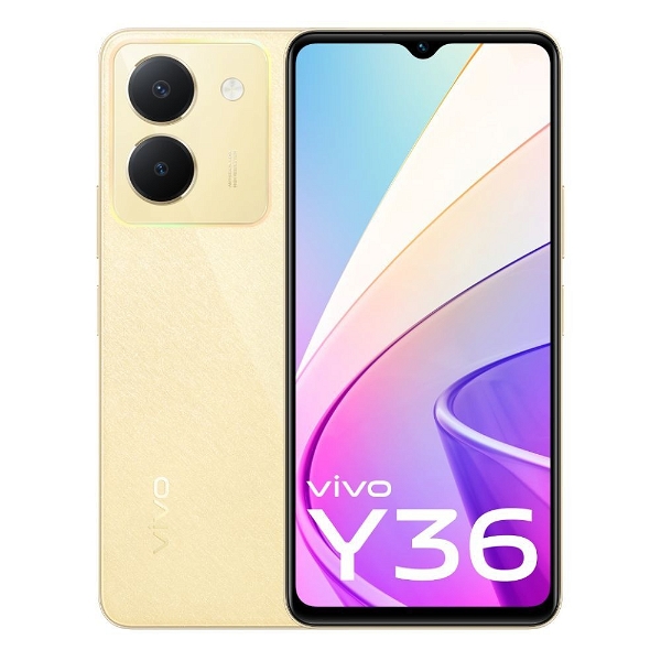 vivo Y36 (Vibrant Gold, 128 GB)  (8 GB RAM) - Vibrant Gold, 8GB-128GB