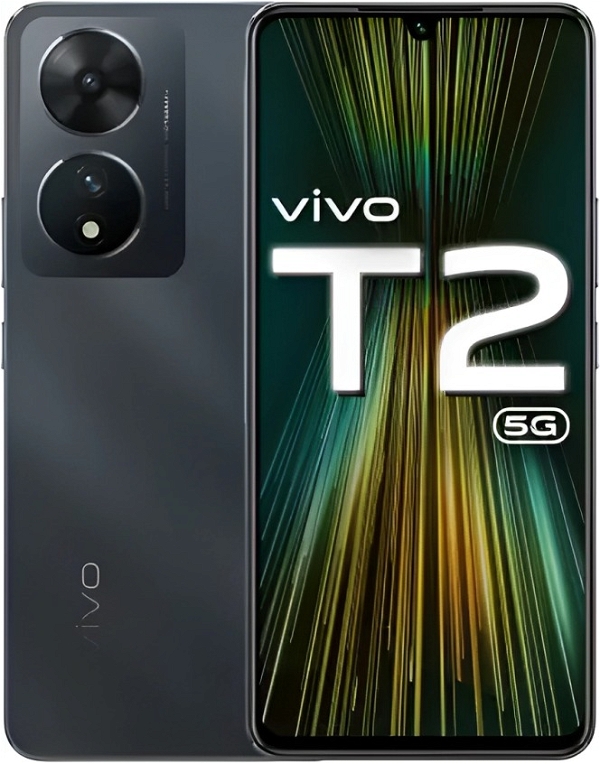 vivo T2 5G (Velocity Wave, 128 GB)  (6 GB RAM) - Black, 6GB-128GB