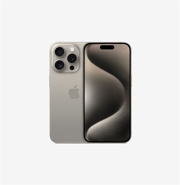 Apple IPhone 15 pro (Natural Titanium,1TB)  - Natural titanium, 1TB