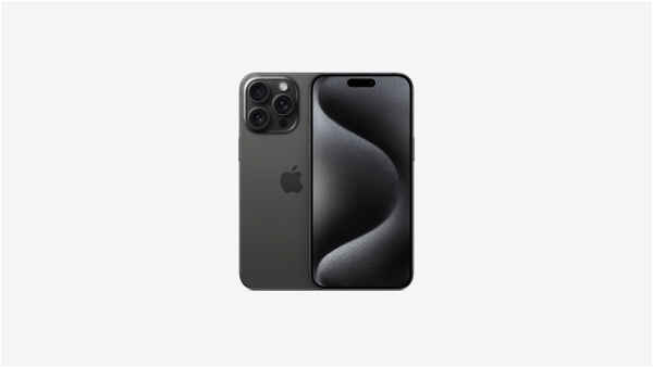 APPLE iPhone 15 pro max (Black Titanium,1TB) - Black titanium, 1TB