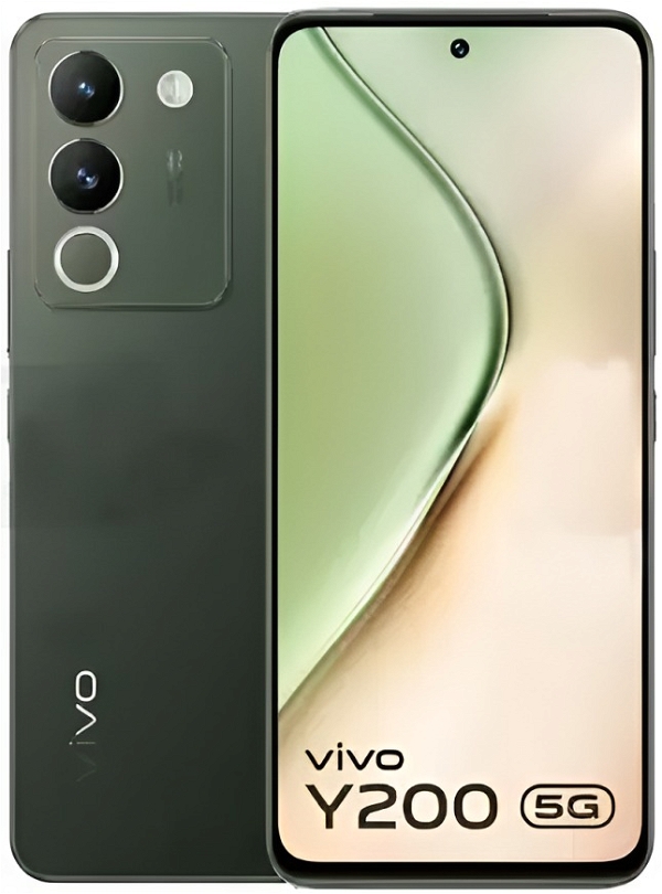 vivo Y200 5G (Desert Green, 128 GB)  (8 GB RAM) - Green