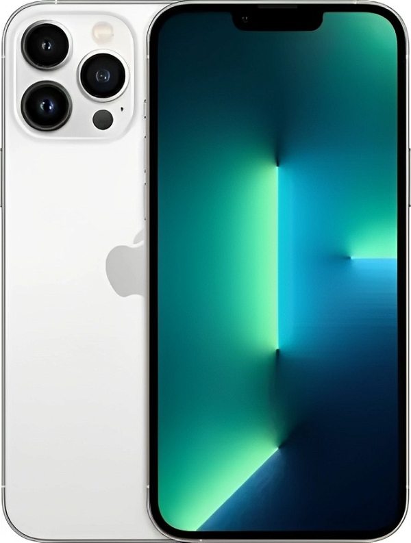 APPLE iPhone 13 Pro Max ( Silver 256-GB) - White, 256-GB