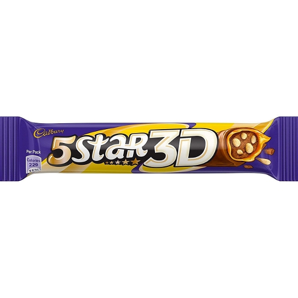 CADBURY 5STAR 3D CHOCOLATE FILLED BAR