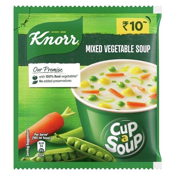 KNORR CUP SOUP INSTANT MIX VEGETABLE