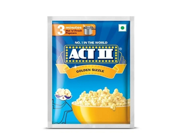 ACT II 40 GM PLPCH INSTANT POPCORN GOLDEN SIZZLE