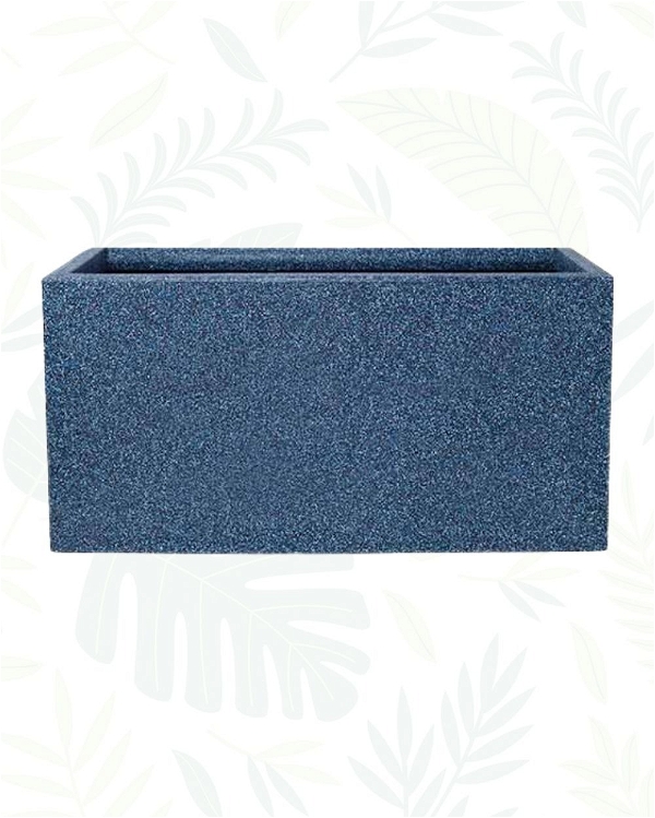 QUEBEC RECTANGLE PLANTERS - 24 Inch, Gray Stone