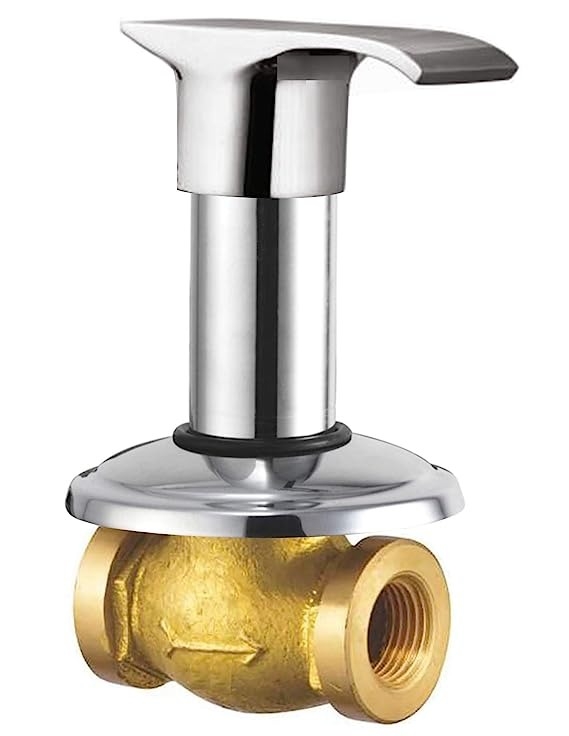 bathwick  Concealed ,Swift 15 mm. Brass Chrome Plated / Concealed Valve 1 / 2 Inch / Bathroom Tap / Quarter Turn Tap - 1/2 inch (15 mm)