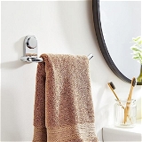 A.M 304 Stainless Steel Lance Towel Ring/Towel Holder for Wash Basin/Napkin Ring/Bathroom Accessories (Chrome Finish)