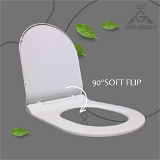 Astia Premium Toilet Seat Cover - Soft, Hygienic, and Universal Fit, Enhance Your Bathroom Comfort - 36x42x1.5, white, u shaped